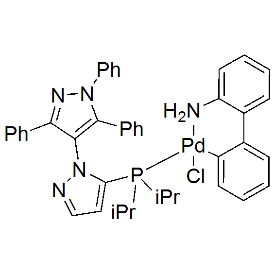 Chloro{5-[Bis(1-methylethyl)phosphino]-1′,3′,5′-triphenyl-1,4′-bi-1H-pyrazole}(2